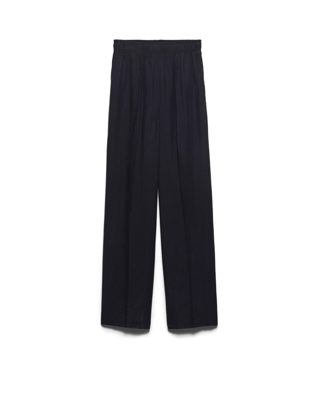 Prada Blue Washed Silk Pants