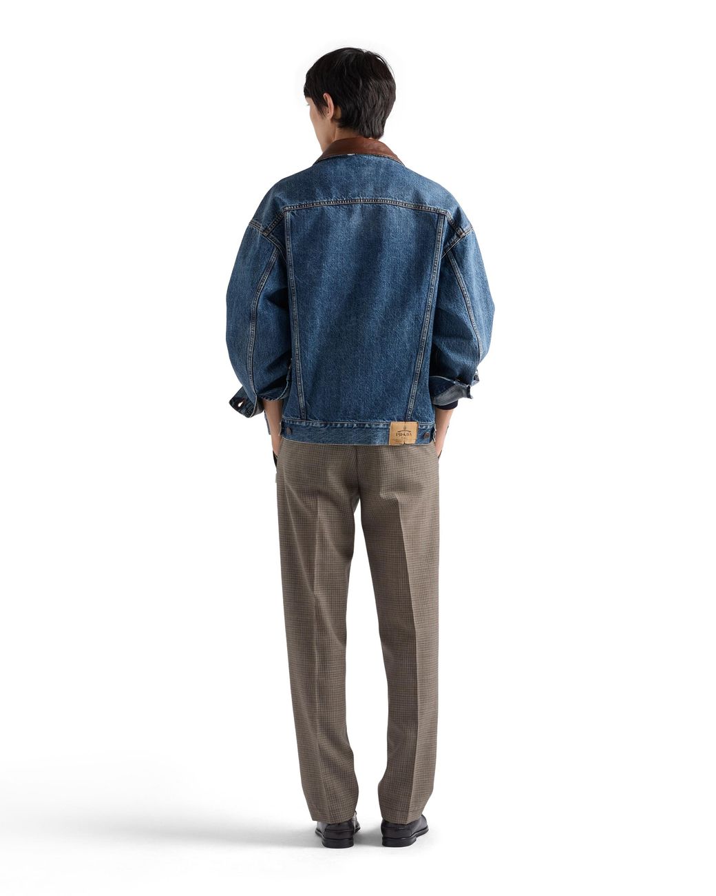 Prada Blue Denim Jacket for men