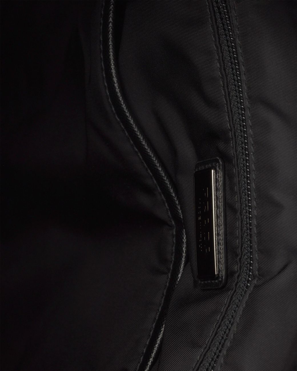 Prada Black Re-Nylon And Saffiano Leather Backpack for men