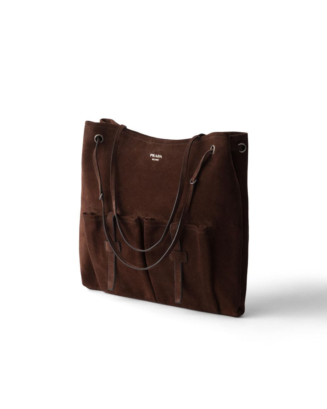 Borsa Route Large di Prada in Black