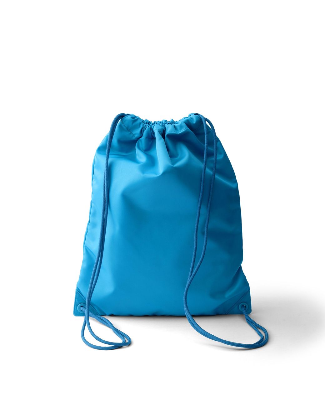 Prada Blue Re-Nylon Drawstring Backpack