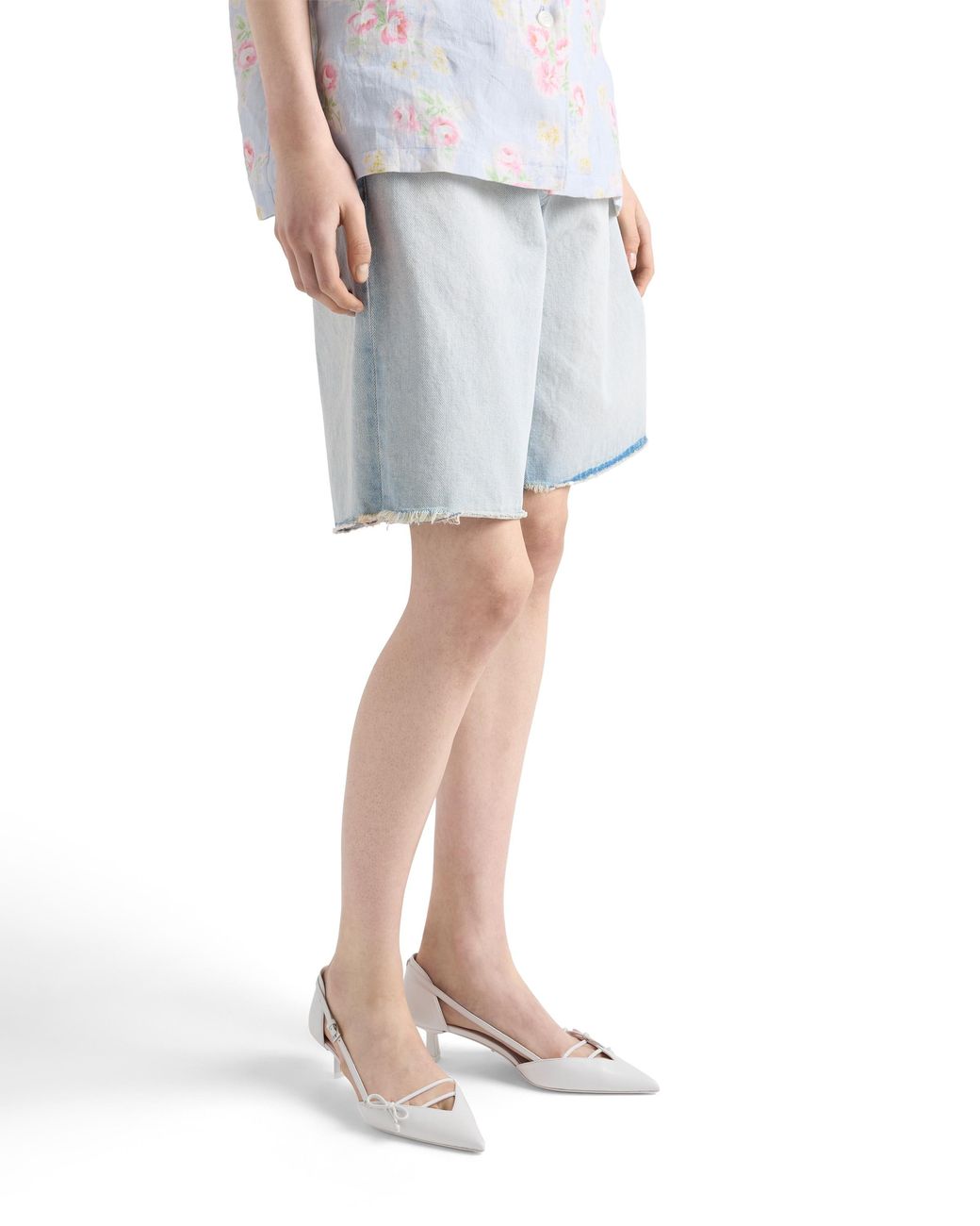 Bermuda di Prada in Blue