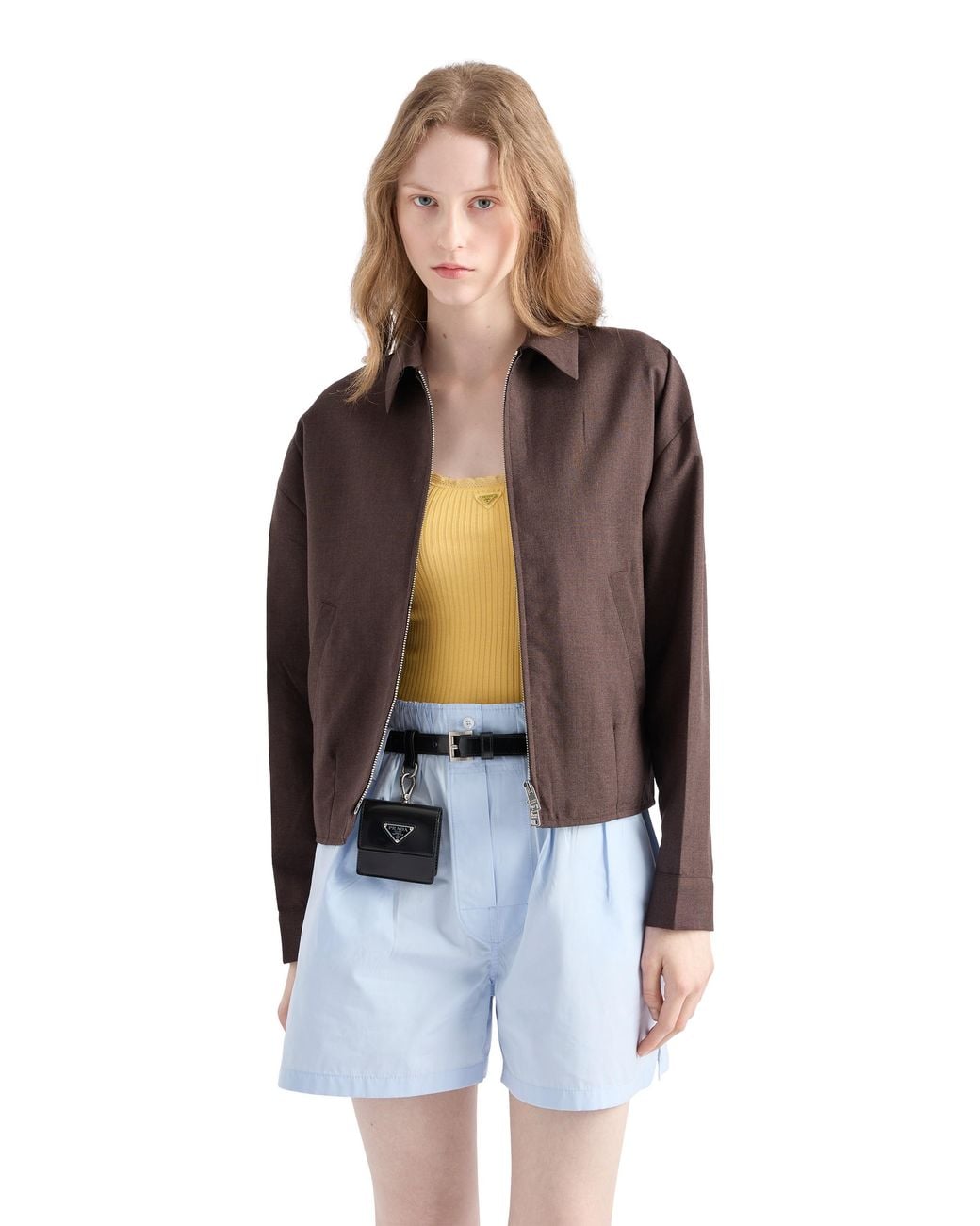 Blouson di Prada in Brown