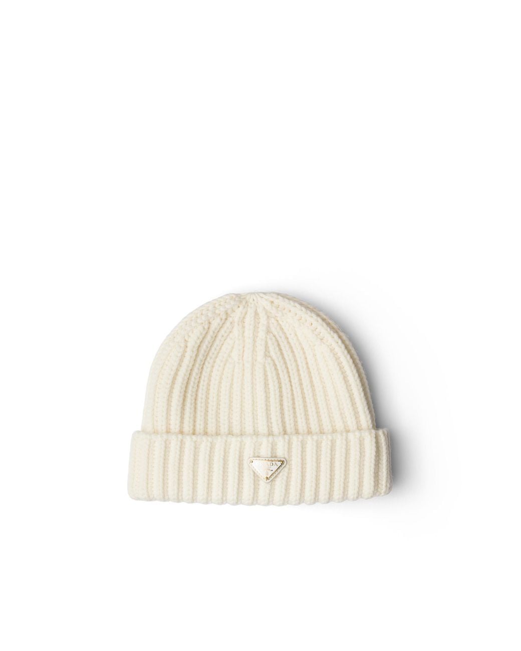 Prada Natural Wool Beanie