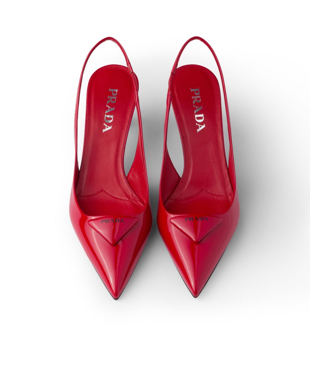 Décolleté Slingback di Prada in Red