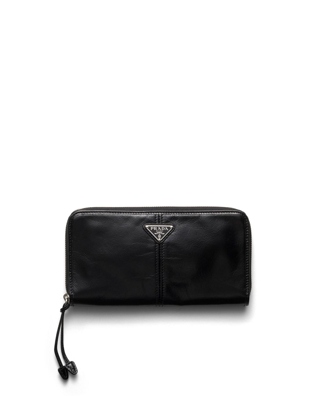 Cartera De Piel Prada de hombre de color Black