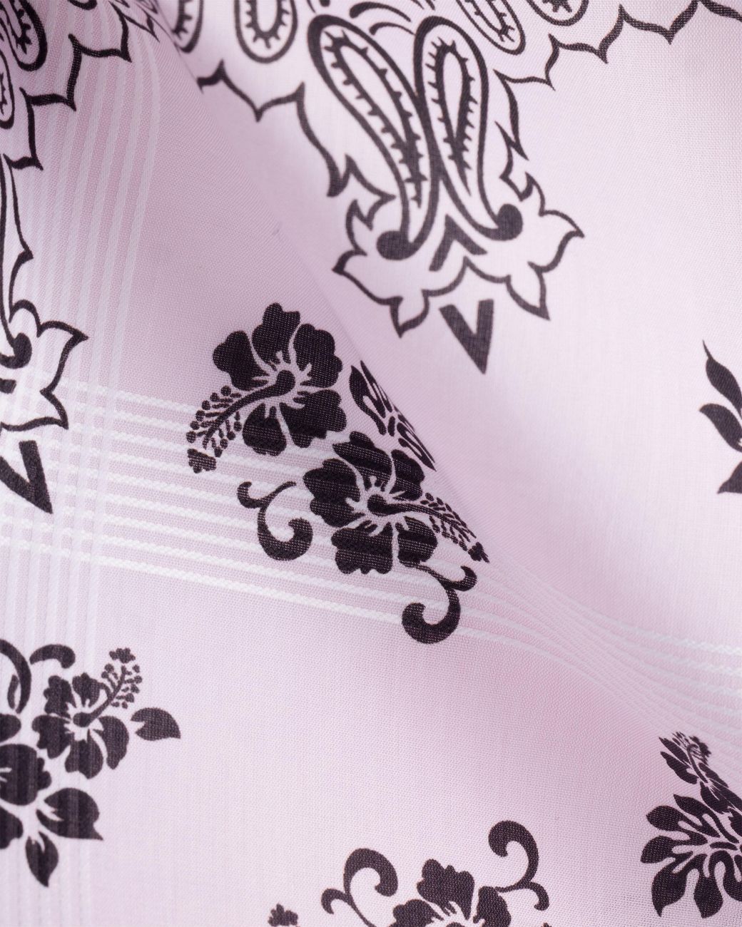 Prada Pink Printed Batiste Scarf for men