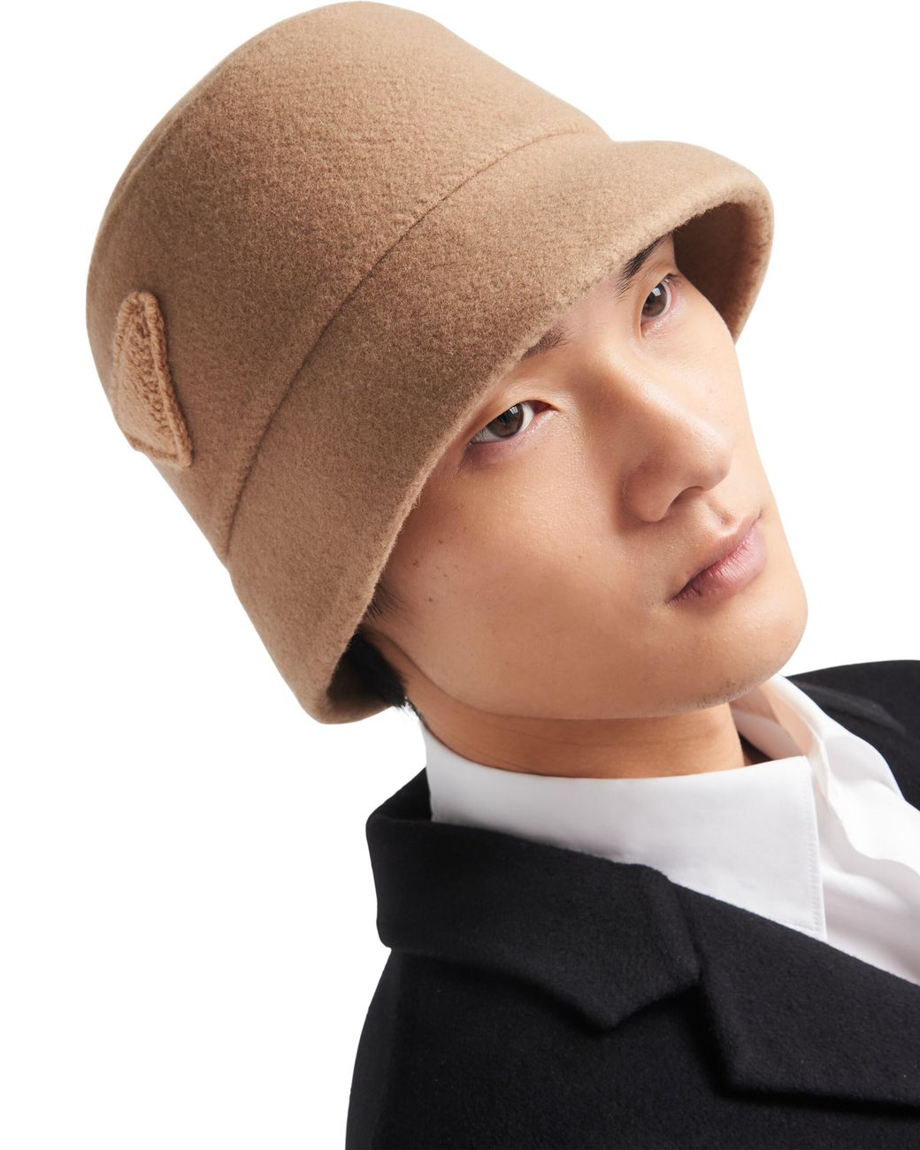 Sombrero De Pescador De Paño Velur, Hombre, Talla Prada de hombre de color Natural