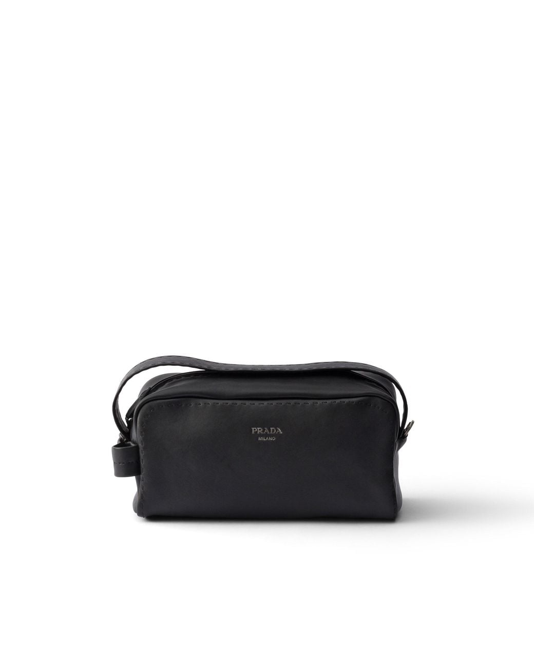 Prada Black Nappa Leather Shoulder Bag for men