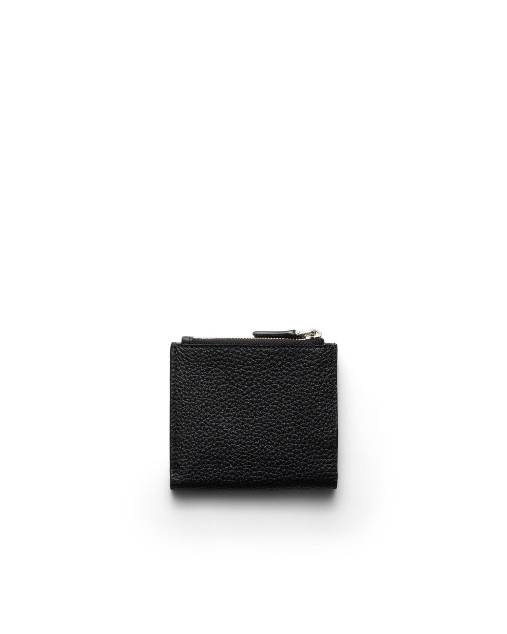 Prada Black Small Leather Zipped Wallet for men