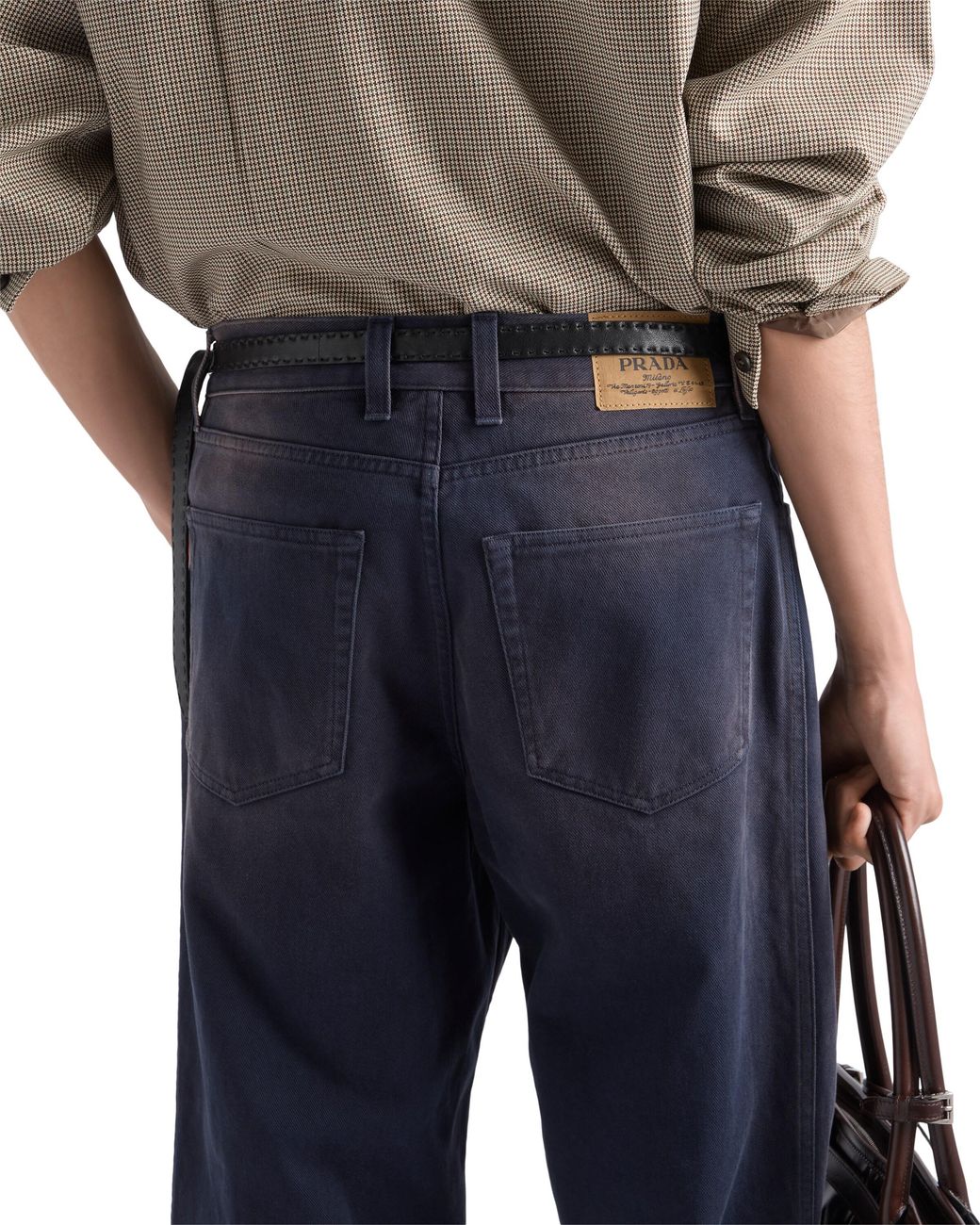 Prada Blue Five-Pocket Denim Jeans for men