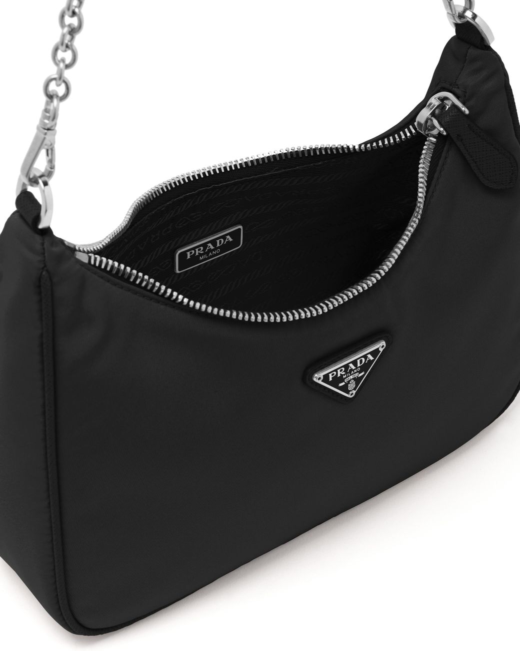 Prada, Bags, Prada Reedition 205 Renylon Mini Bag Nero Color