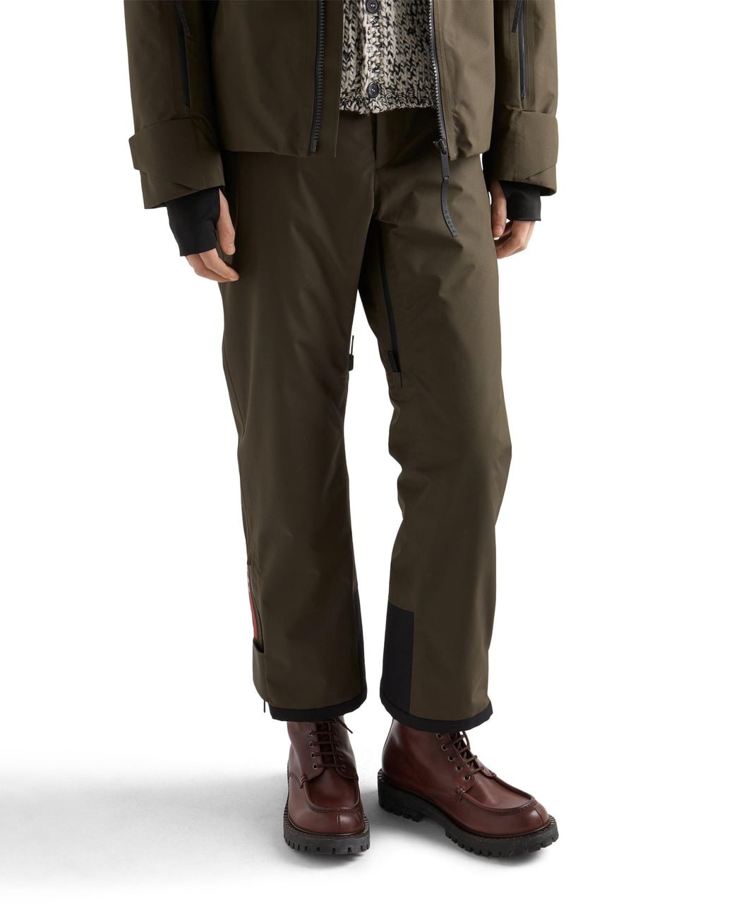 Prada Green Extreme-Tex Ski Pants, Forest for men