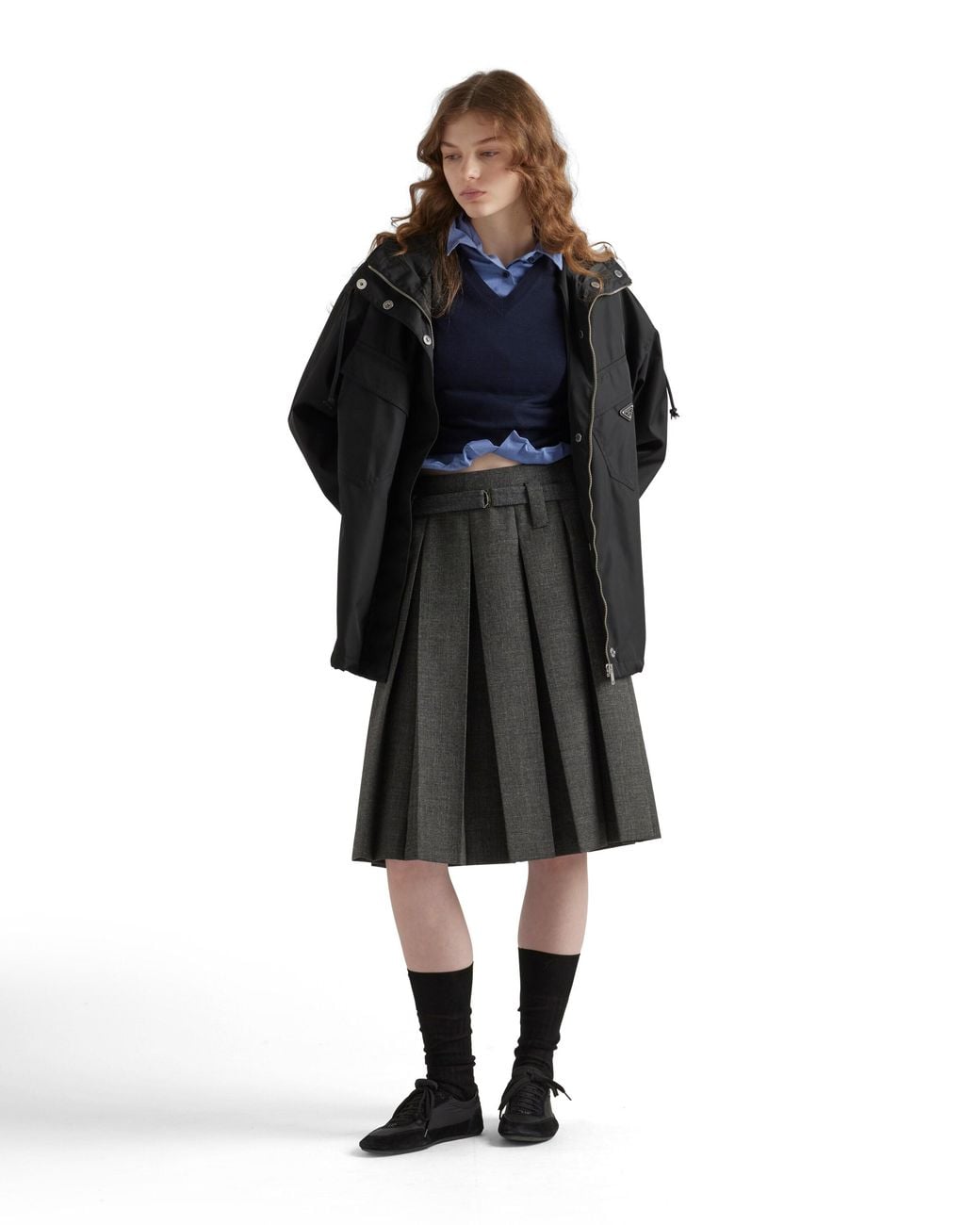 Prada Black Re-Nylon Blouson Jacket