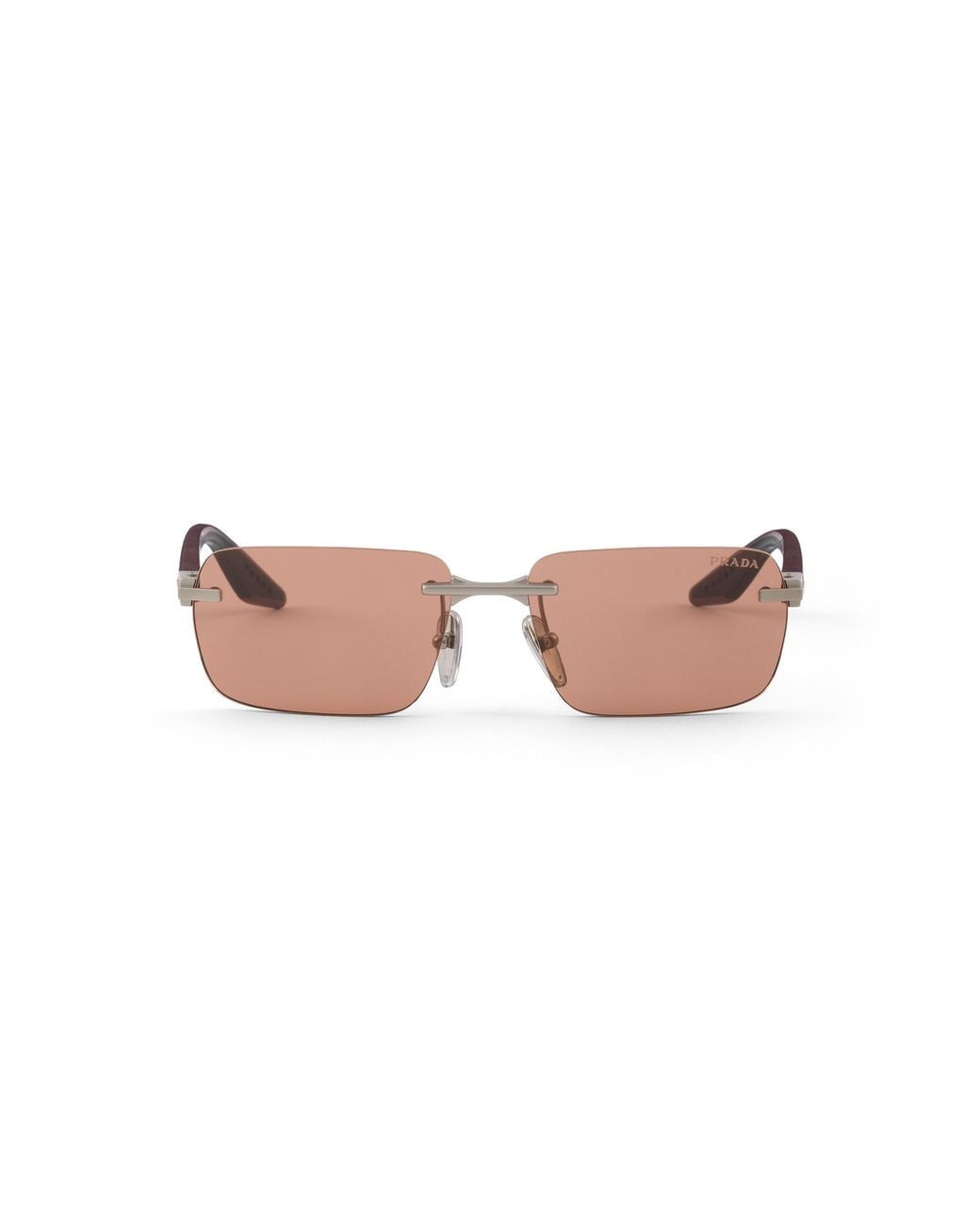 Prada Pink Linea Rossa Sunglasses for men
