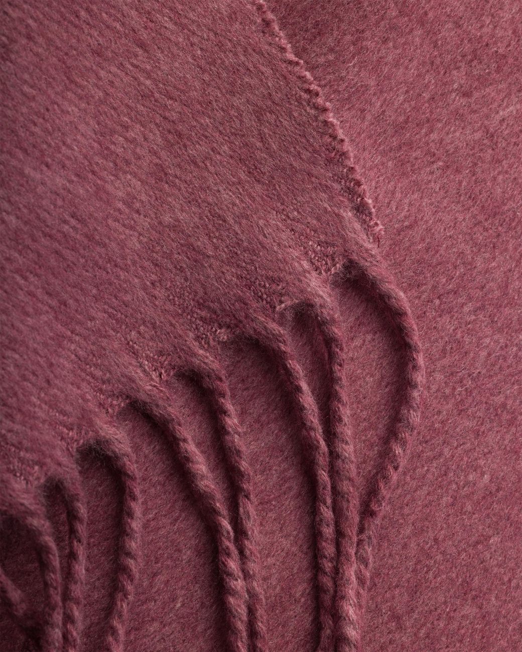 Prada Purple Silk And Cashmere Scarf