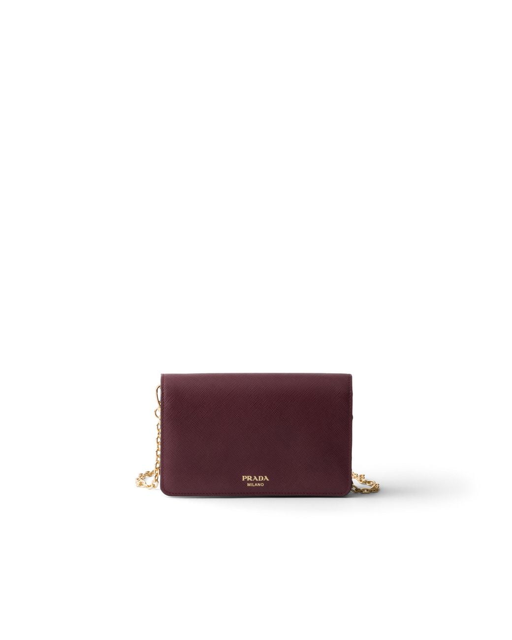 Prada Purple Saffiano Leather Mini-Bag