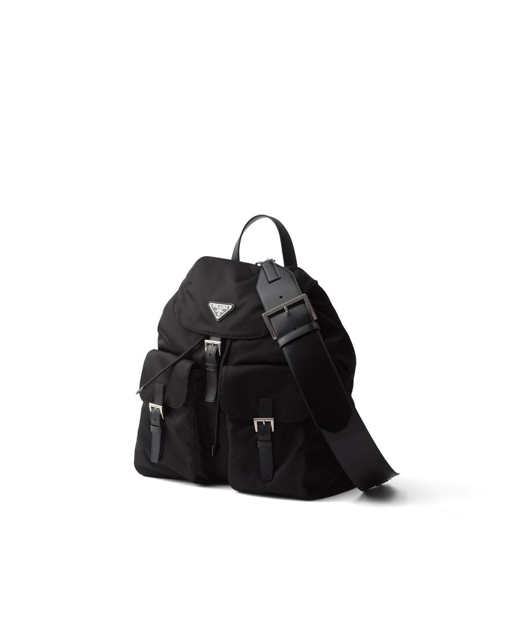 Prada Black Re-Nylon Backpack for men