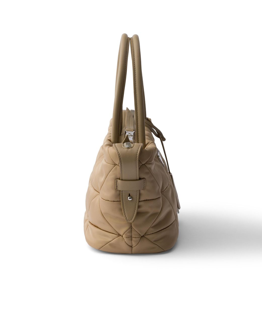 Borsa Shopping Medium di Prada in Metallic