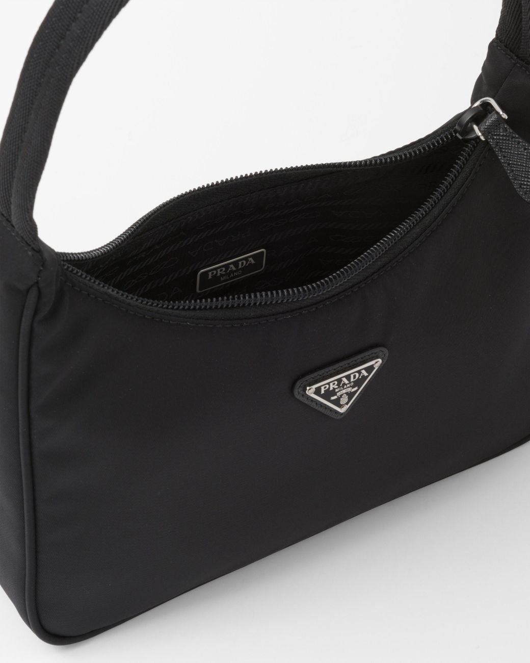 archive 00s prada shoulder bag sacoche Prada Ladies Black 2000 Re
