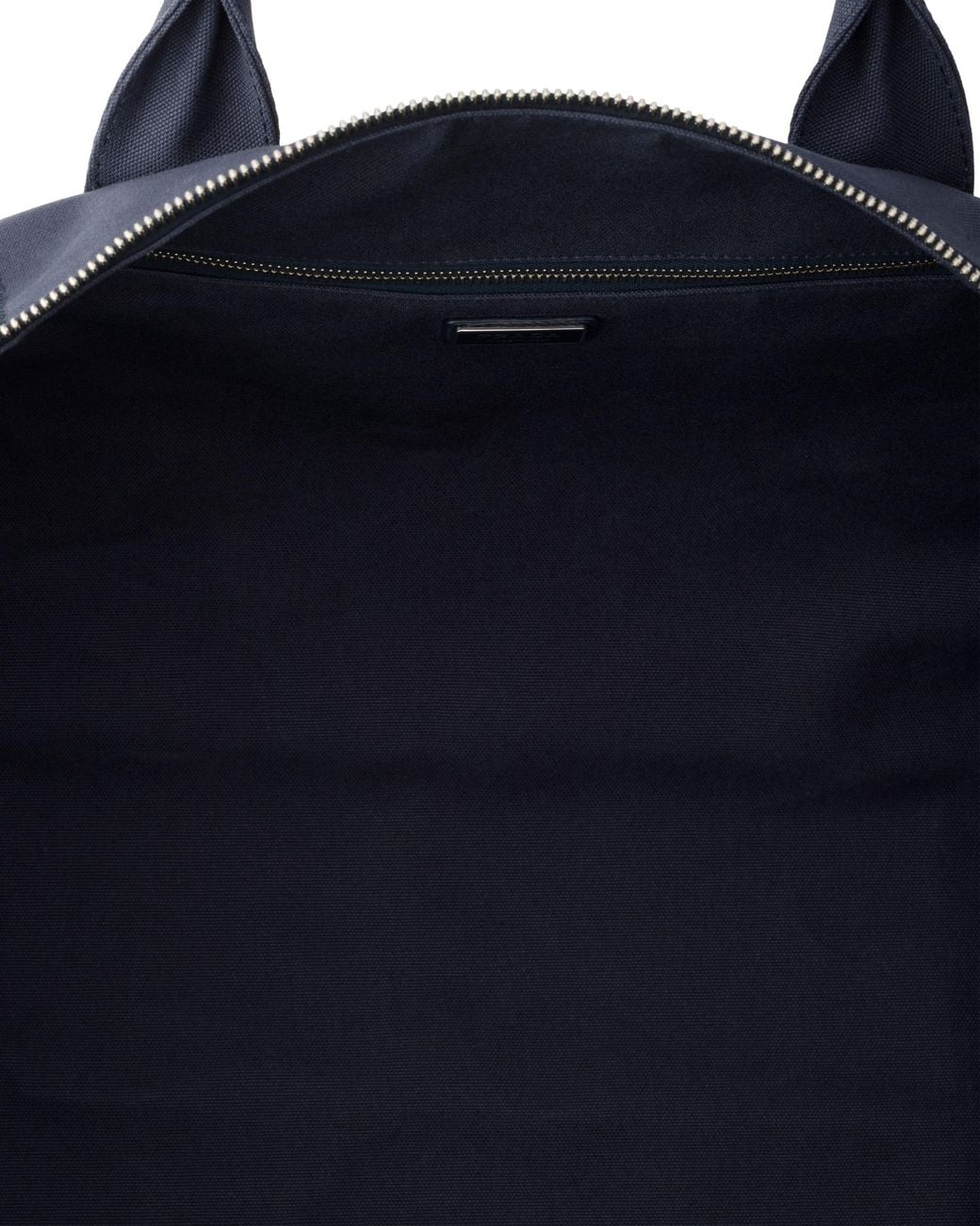 Prada Blue Weekender Aus Canvas