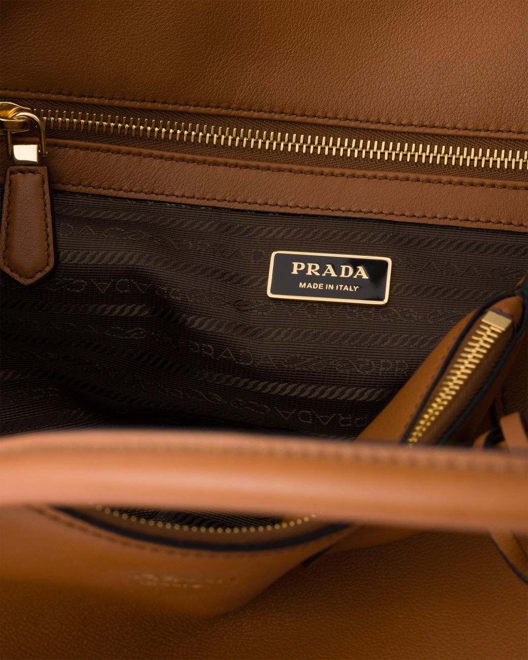 Prada Brown Nova Large Leather Tote Bag