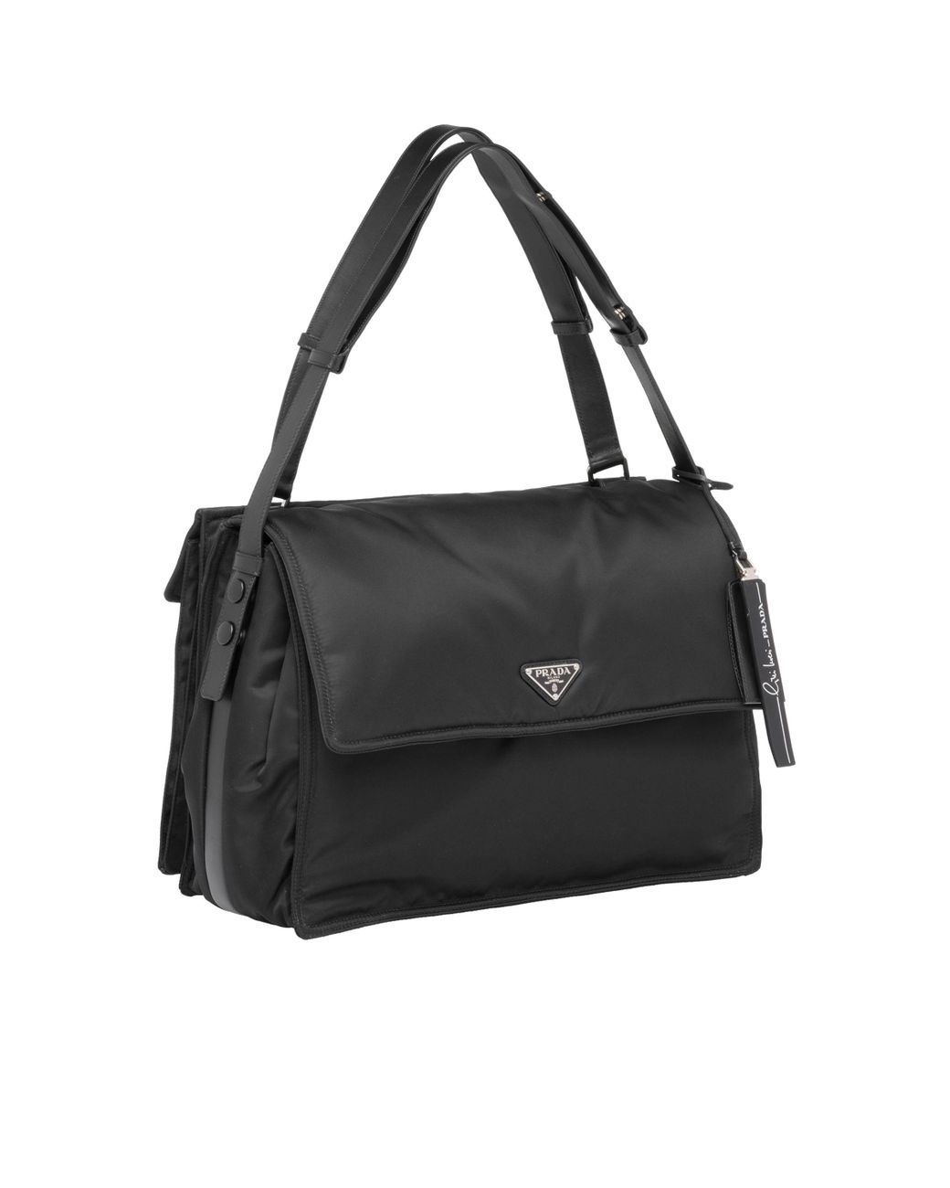 Prada Invites Shoulder Bag in Black | Lyst