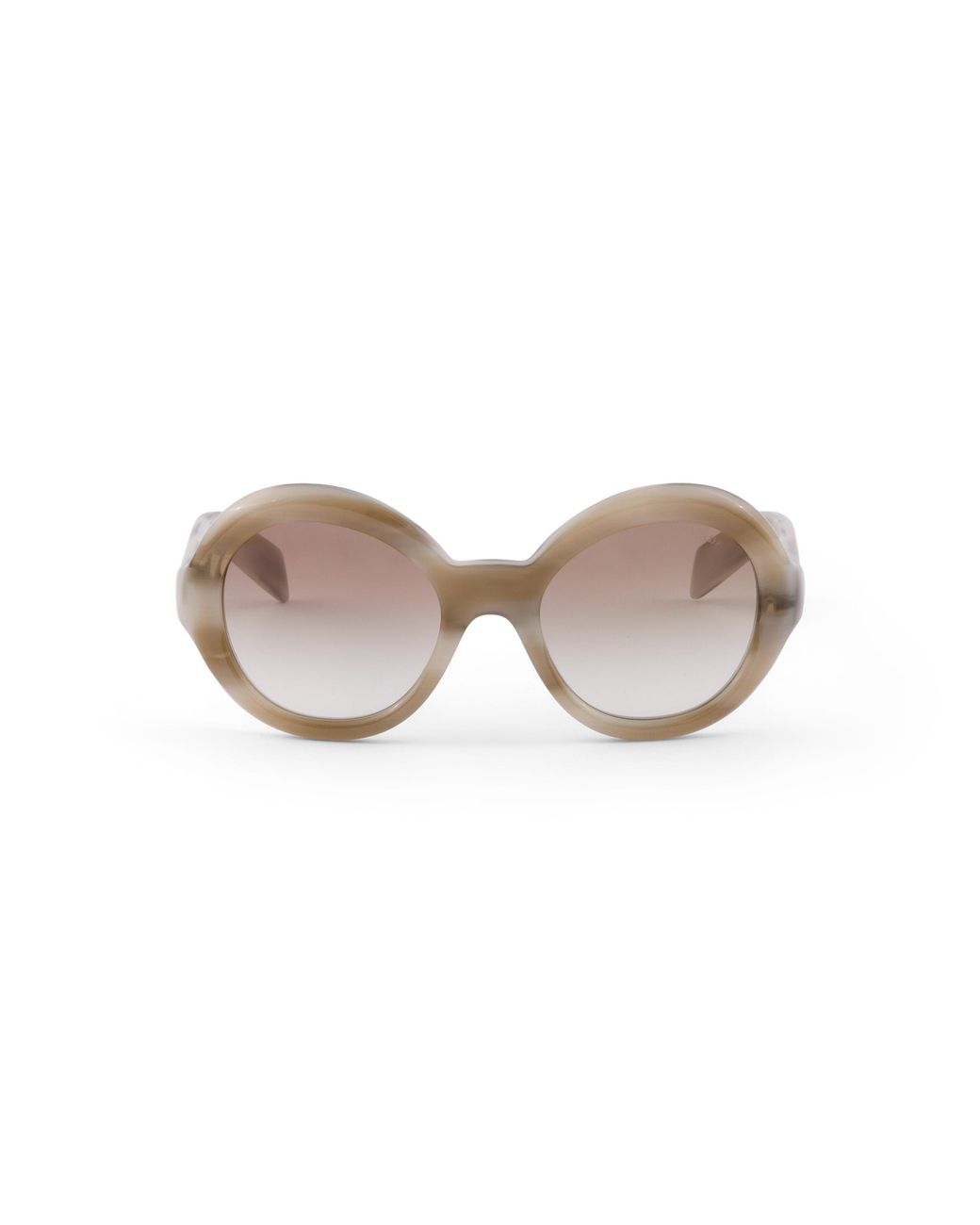 Prada White Shadowplay Sunglasses