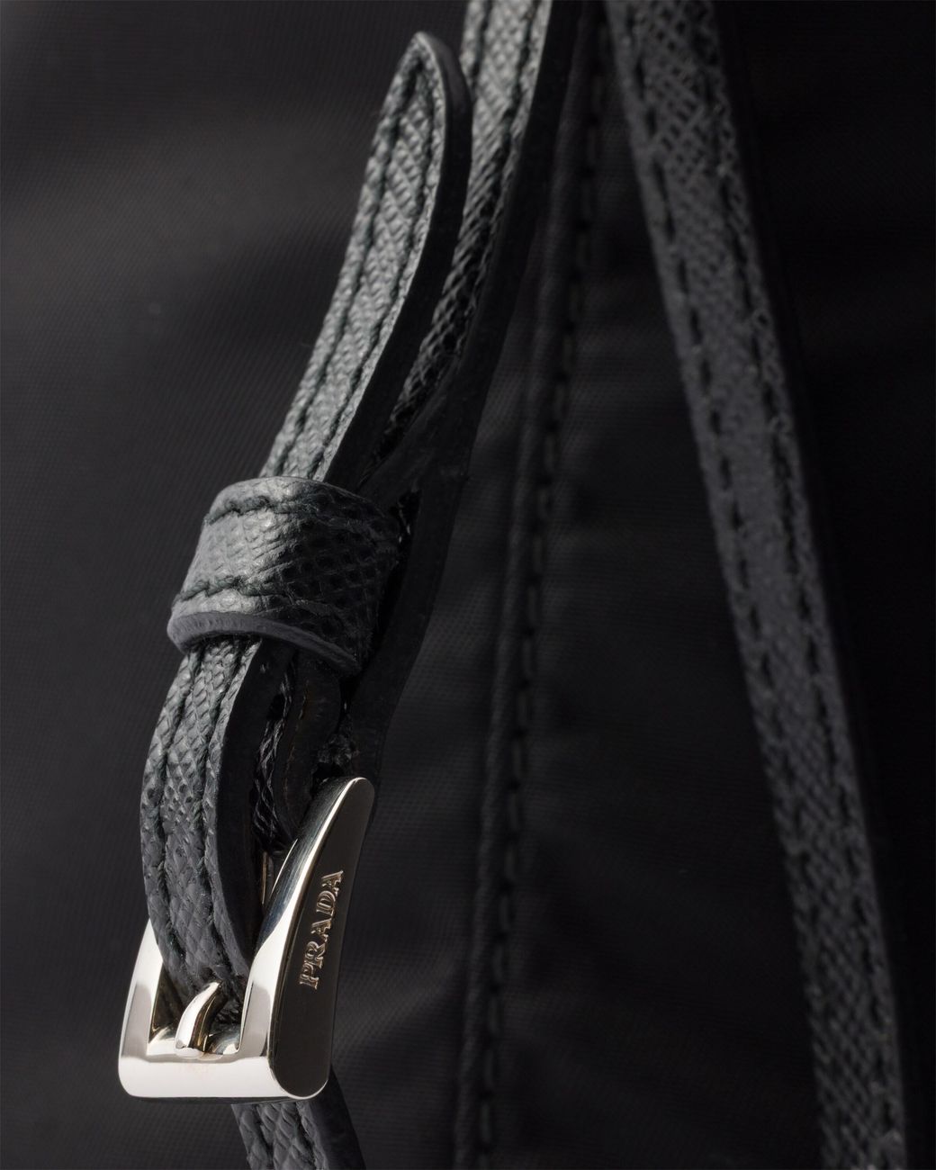Prada Black Re-Nylon Clutch