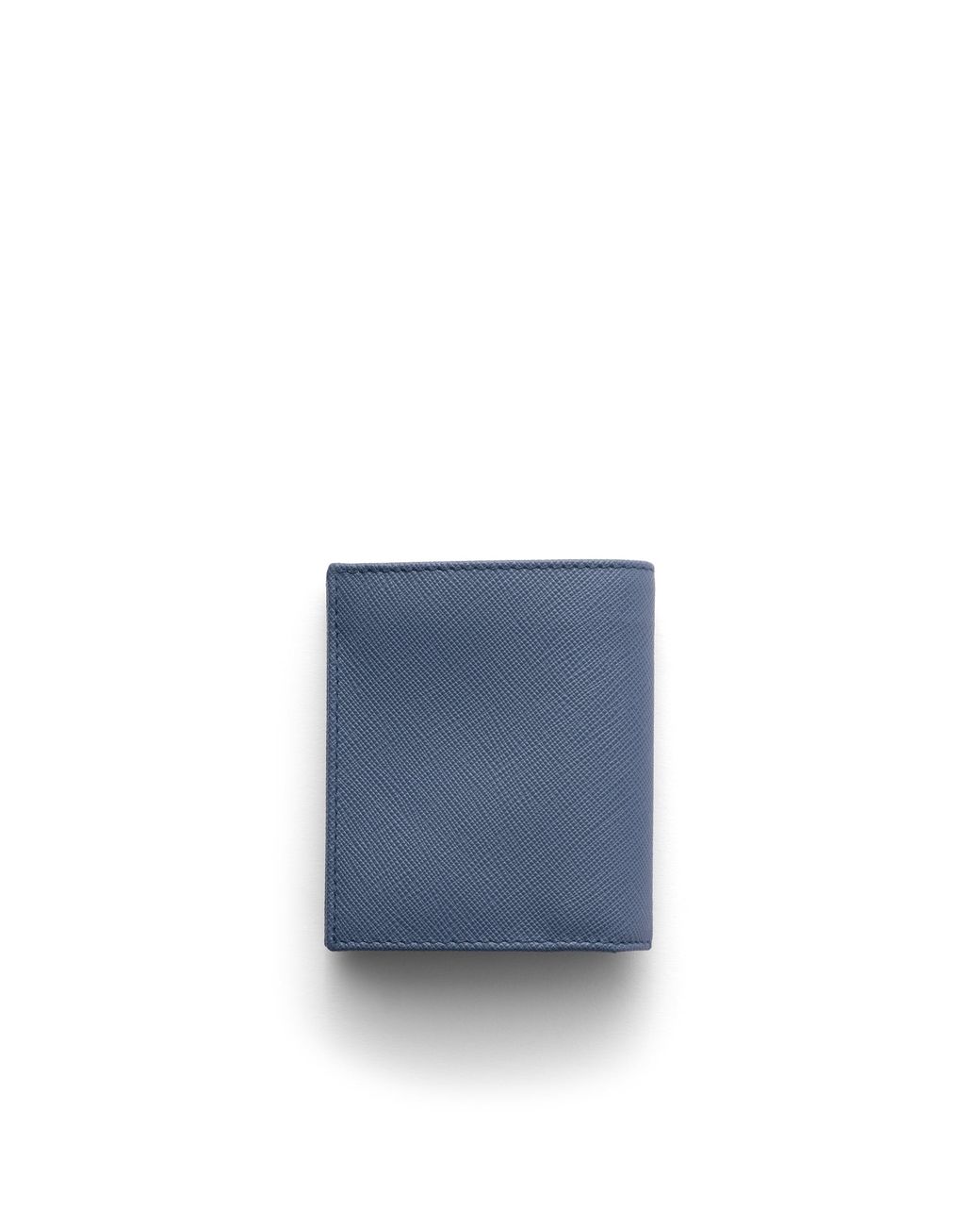 Prada Blue Saffiano Leather Wallet for men