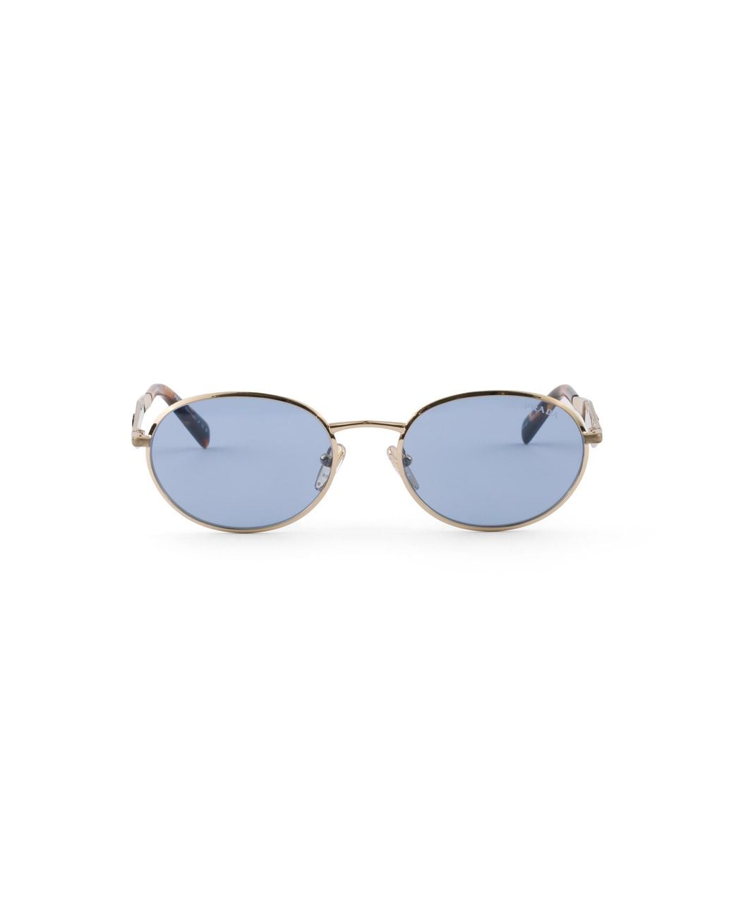 Prada Blue Sunglasses With Logo