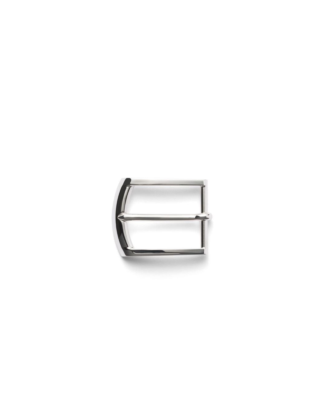 Prada Metallic Metal Belt Buckle for men