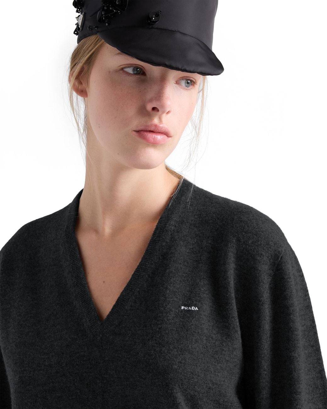 Prada Black Wool Sweater