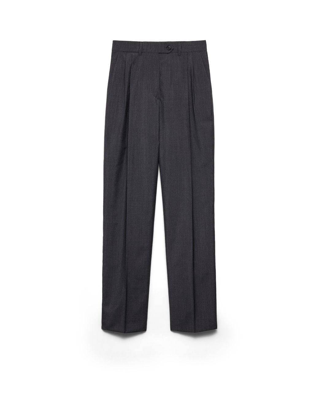 Prada Blue Light Mohair Pants