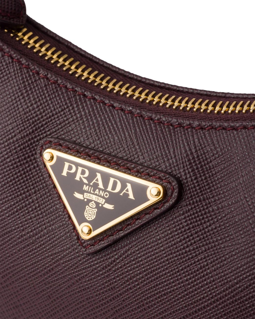 Prada White Re-Edition 2005 Saffiano Leather Mini-Bag