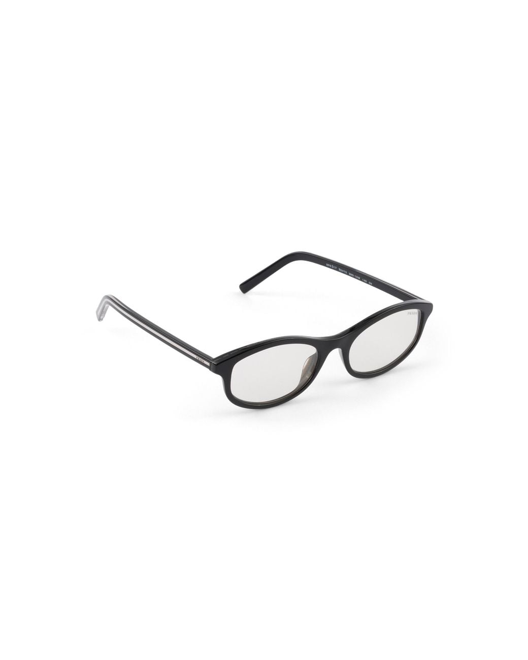 Prada White Sunglasses With The Iconic Metal Plaque