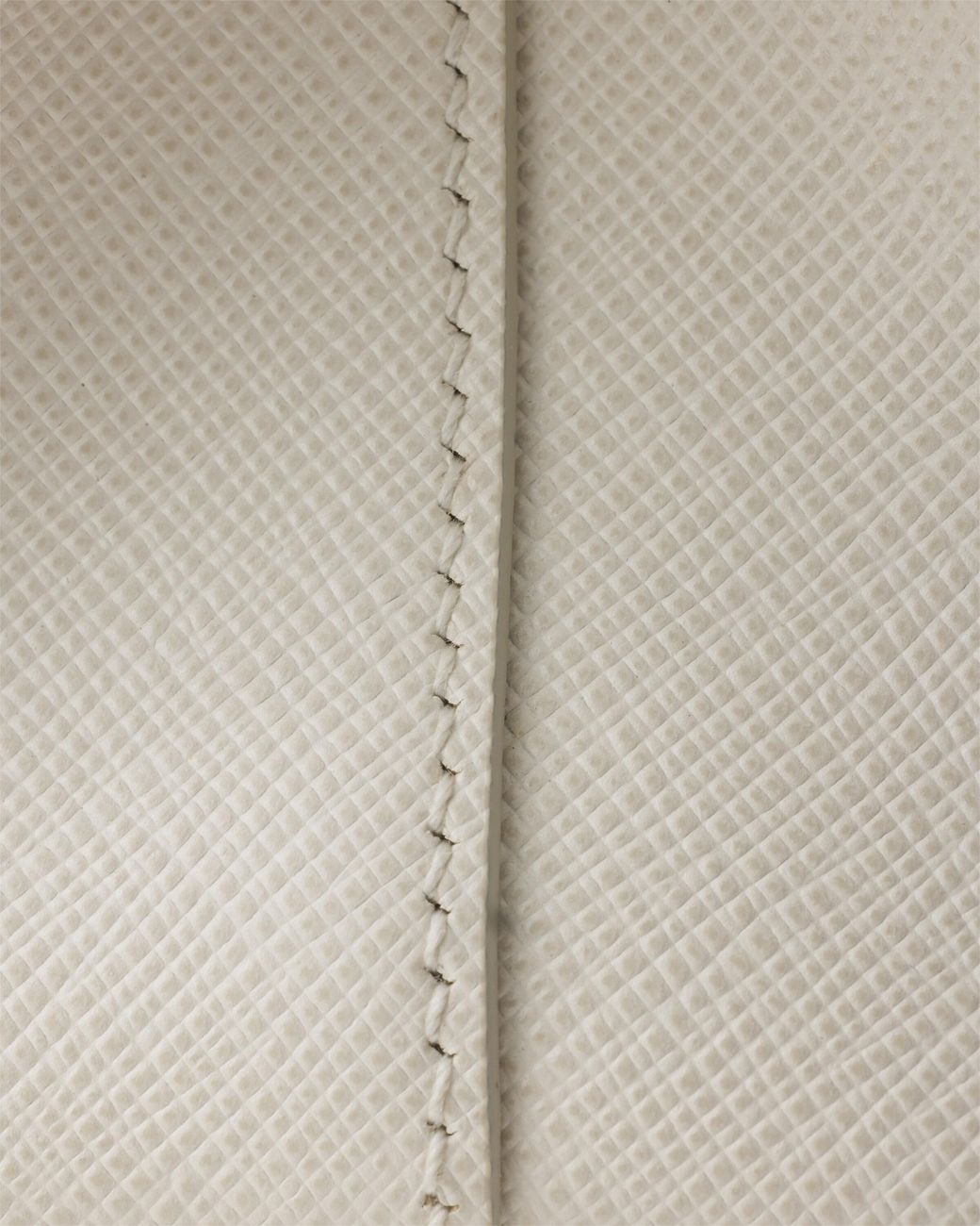 Prada White Galleria Small Saffiano Leather Bag, Chalk