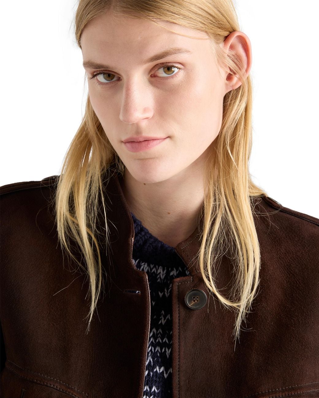 Prada Brown Suede Jacket