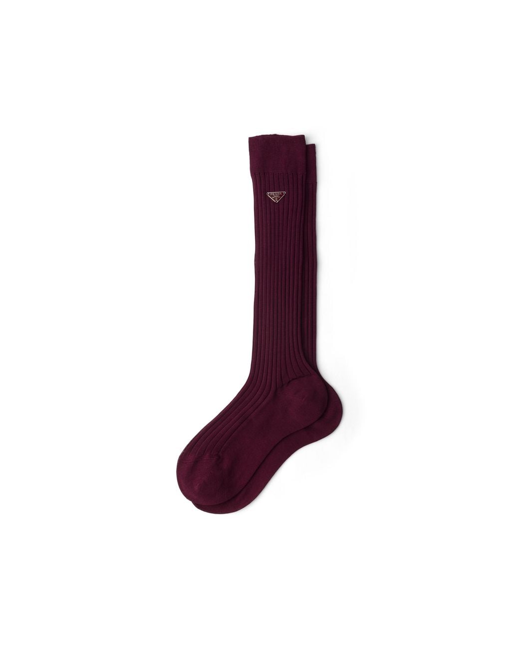Prada Purple Cotton Socks