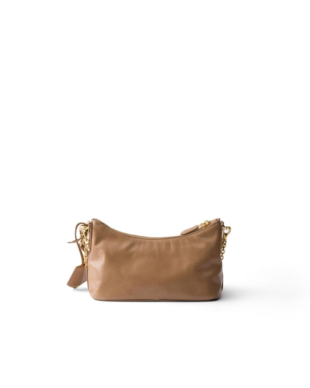 Prada White Leather Mini-Bag, Cameo