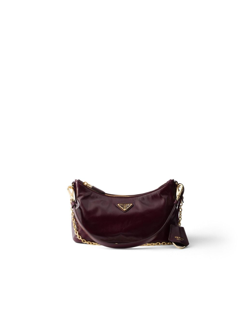 Prada Purple Leather Mini-Bag