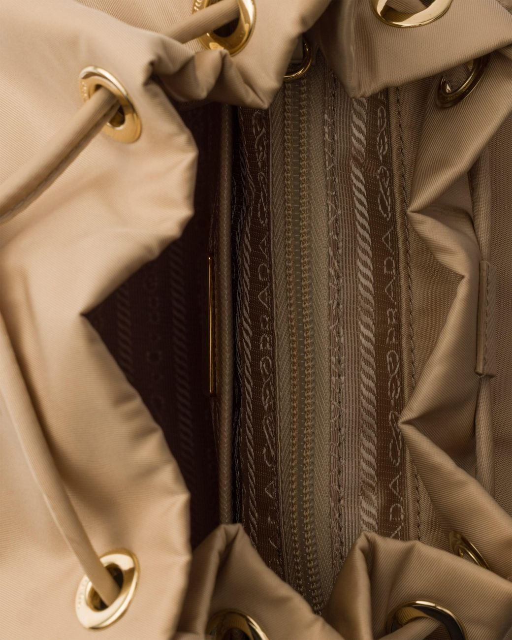 Prada Natural Re-Edition 1978 Small Re-Nylon Backpack, Camel