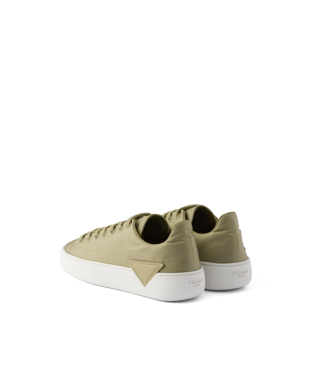 Prada Metallic Court Re-Nylon Sneakers for men
