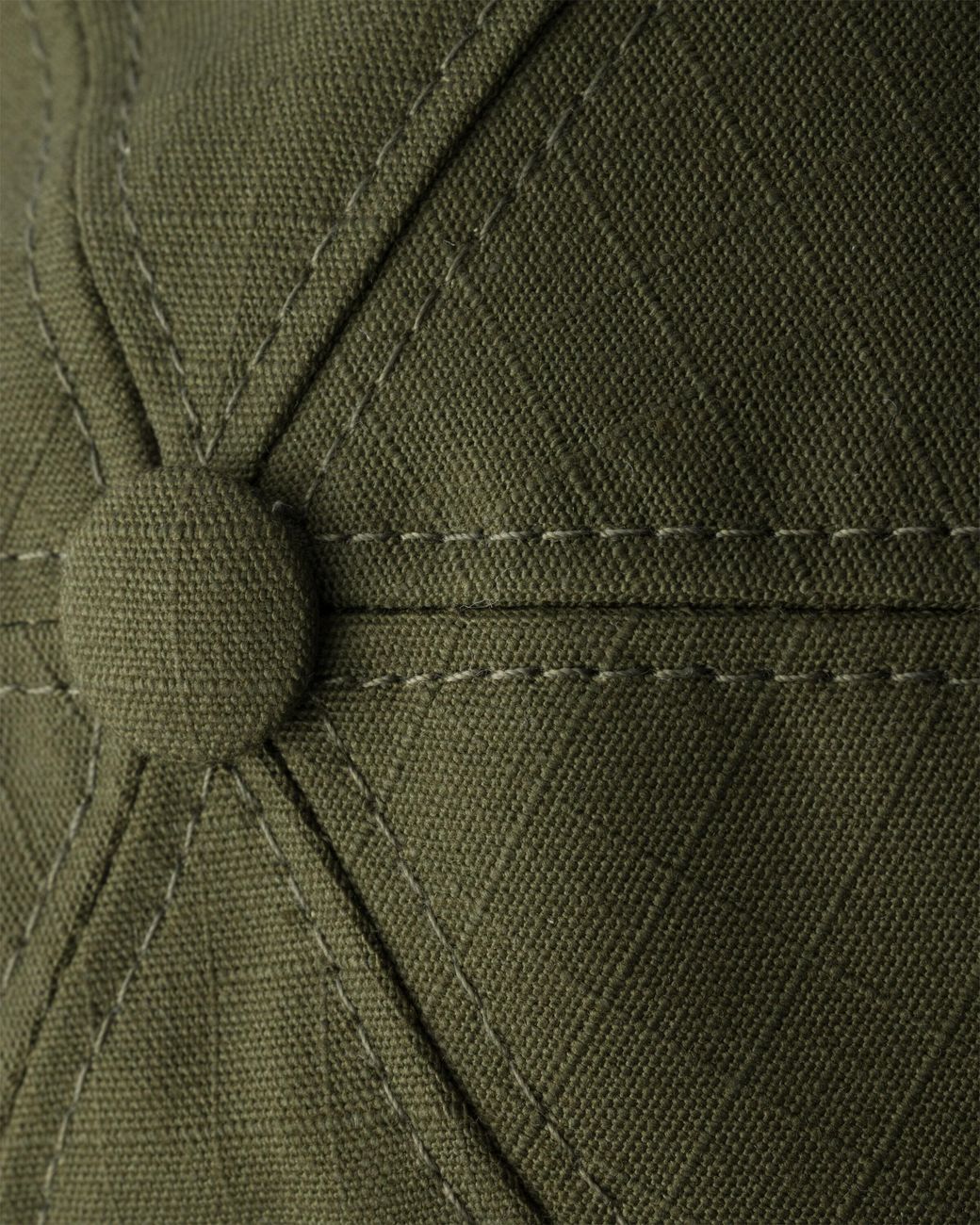 Prada Green Technical Fabric Baseball Cap for men