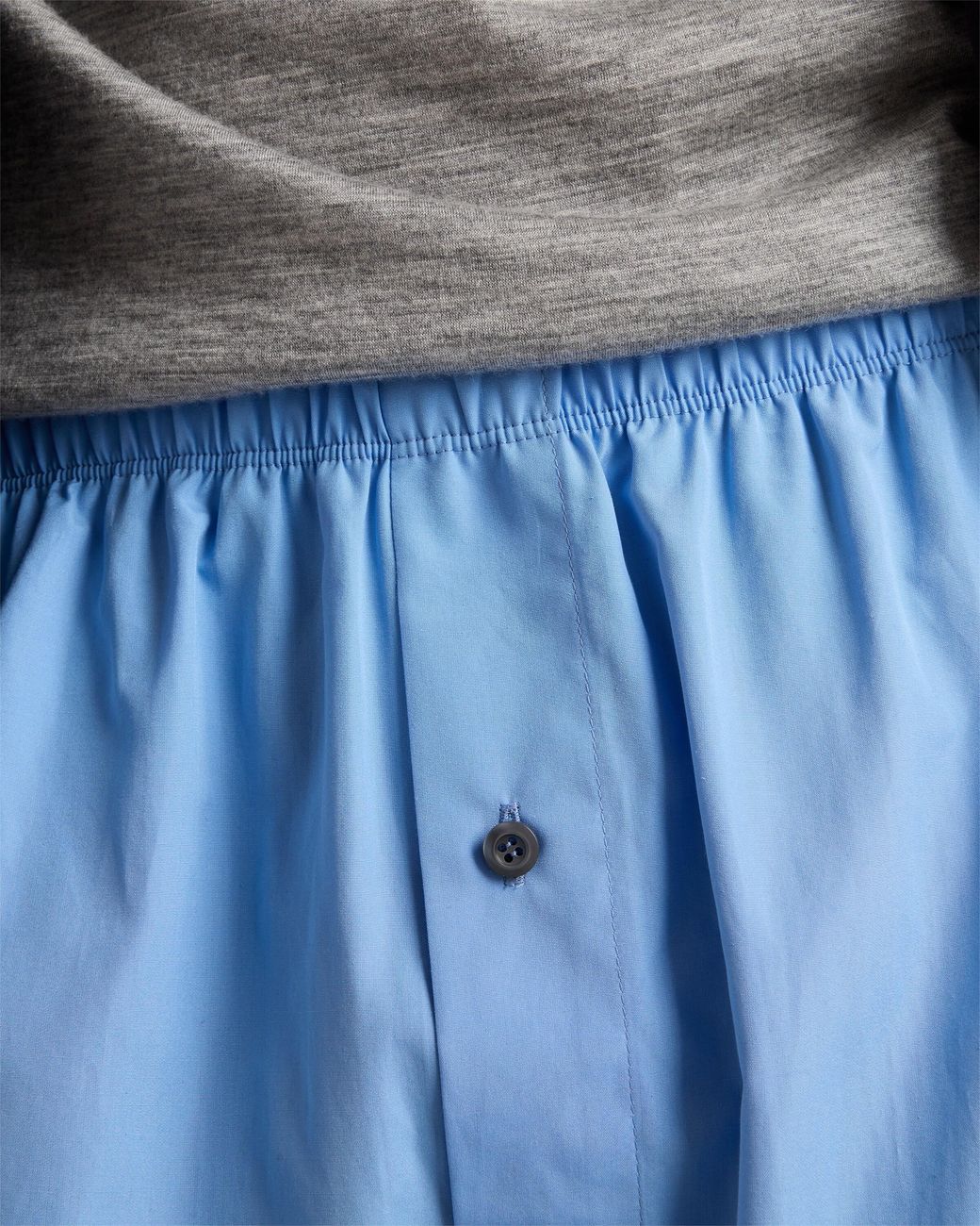 Prada Blue Cotton Boxer Shorts for men