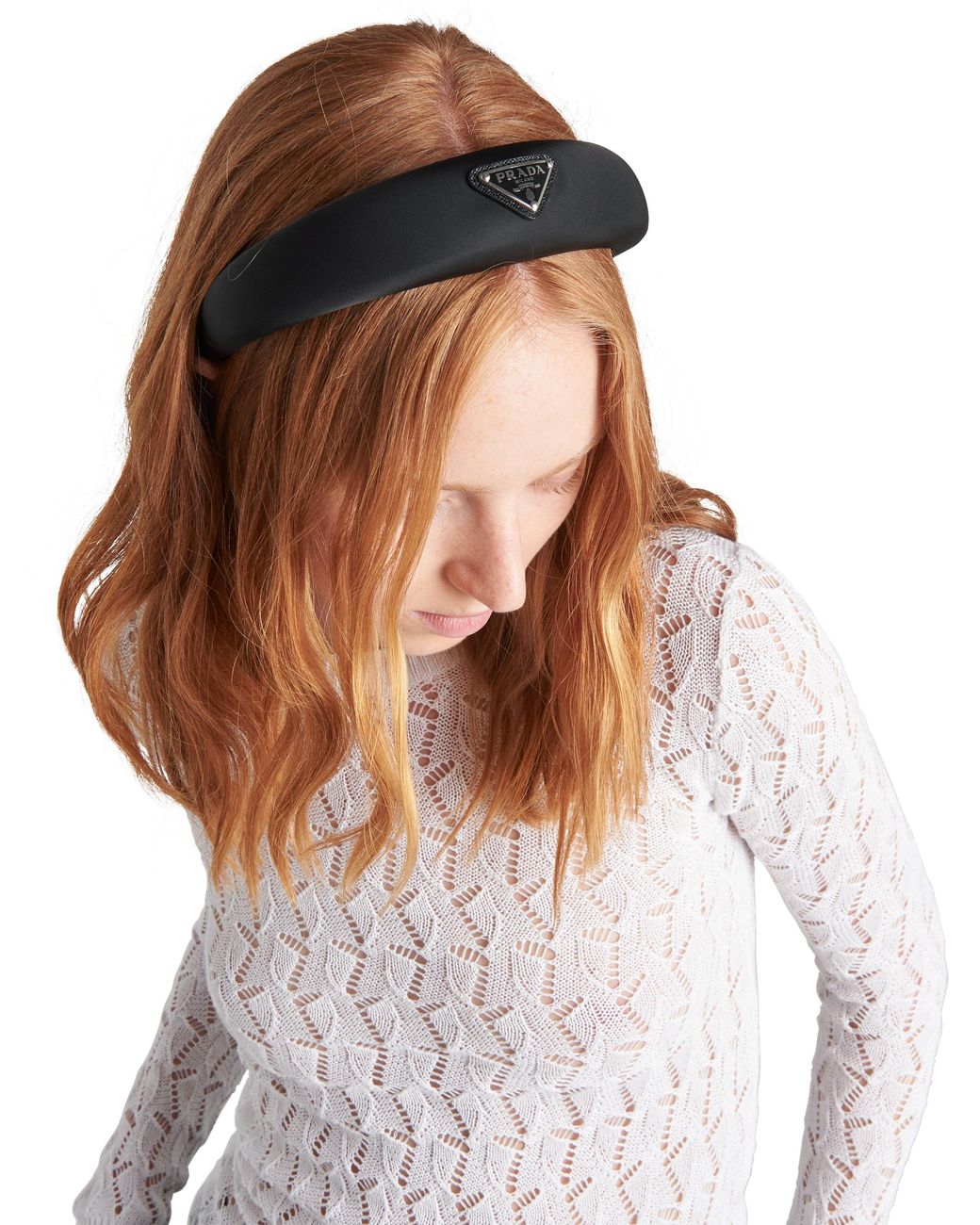 Prada Blue Re-nylon Headband