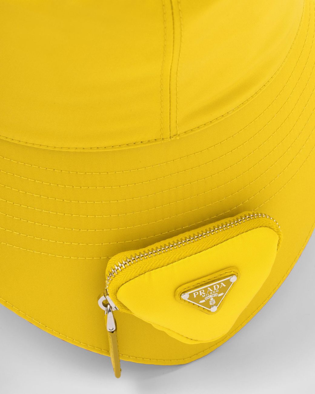 prada hat yellow
