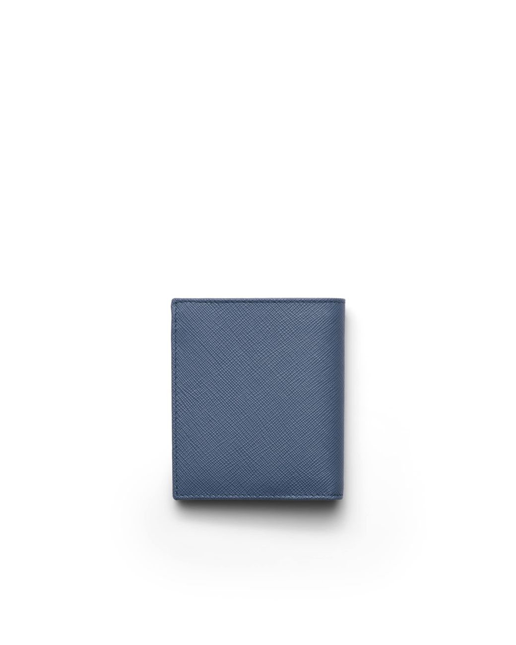 Prada Blue Saffiano Leather Wallet for men