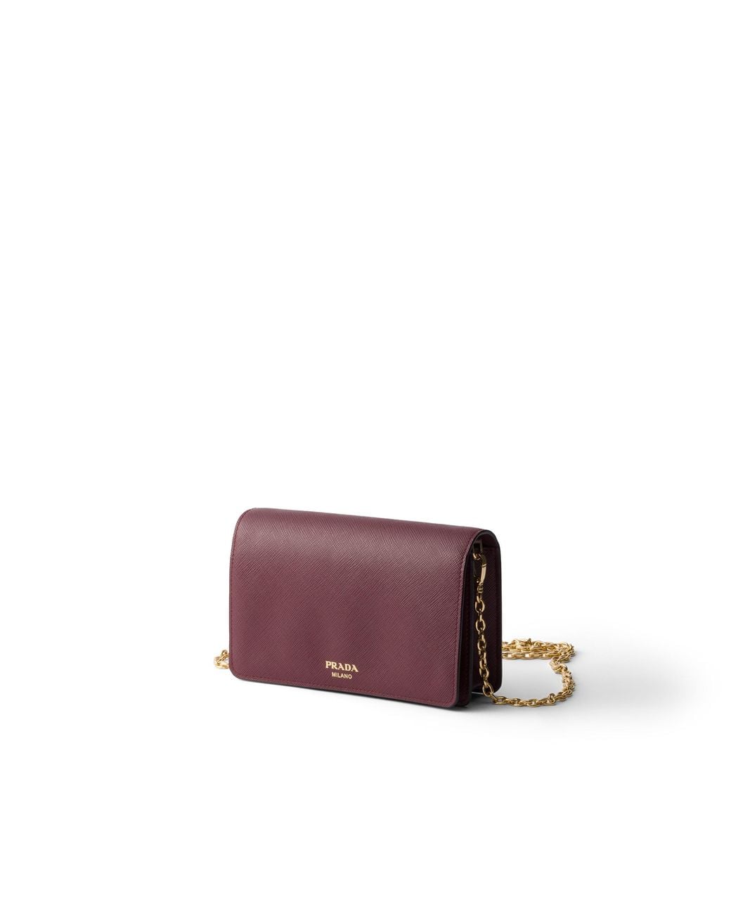 Prada Purple Saffiano Leather Mini-Bag