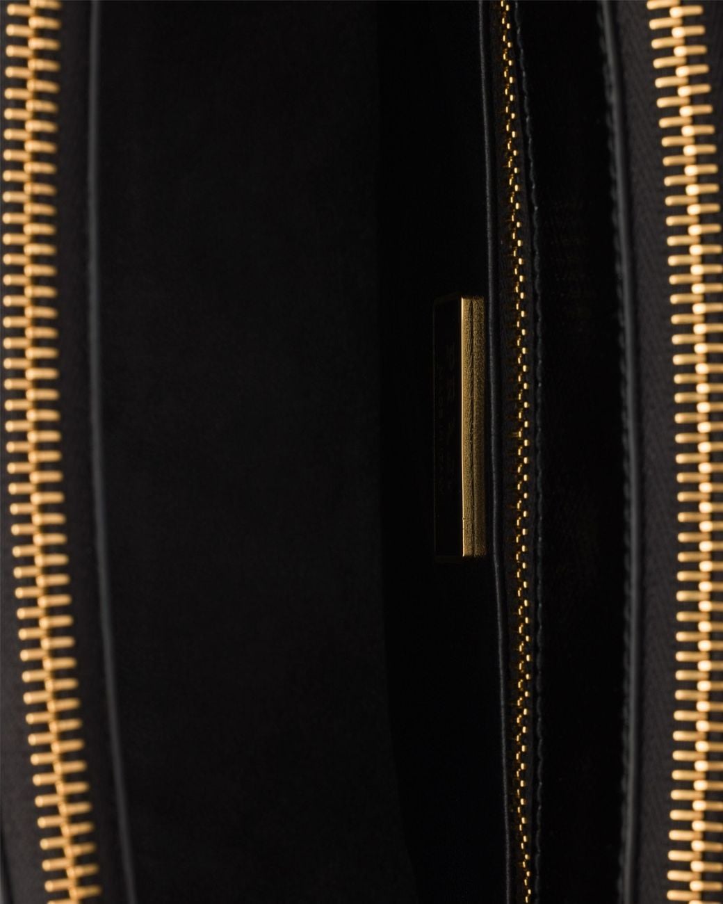 Prada Black Galleria Small Patent Saffiano Leather Bag